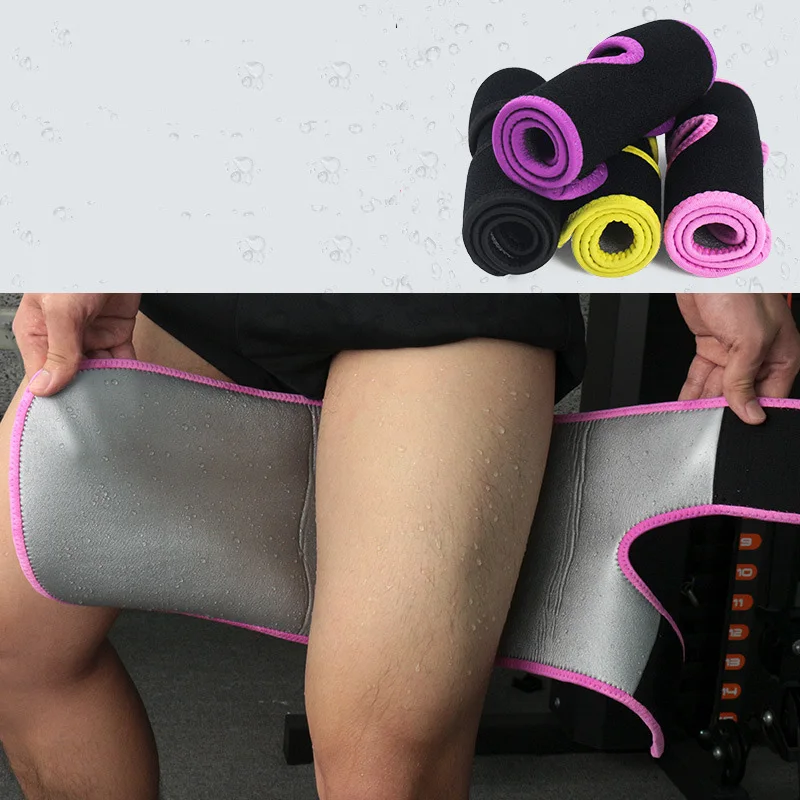 Утягивающий корректирующий Пояс для ног сауны и пота триммеры бедер утягивающий