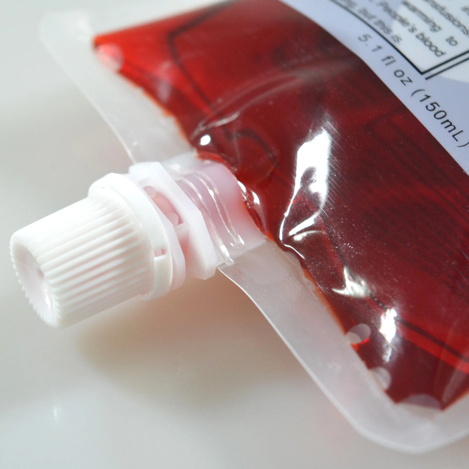 10PCS Halloween Cosplay Drink Container Bag Vampire Blood Pouch Props Zombie Beverage Drinks Bags Food Class PVC Water Bottle | Дом и сад