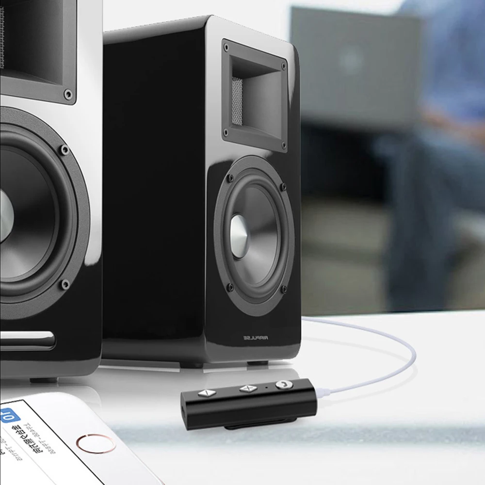 Audio Adapter Lavalier Design TF Playback Mini 3.5 AUX Bluetooth-compatible 5.0 Receiver for Car | Электроника