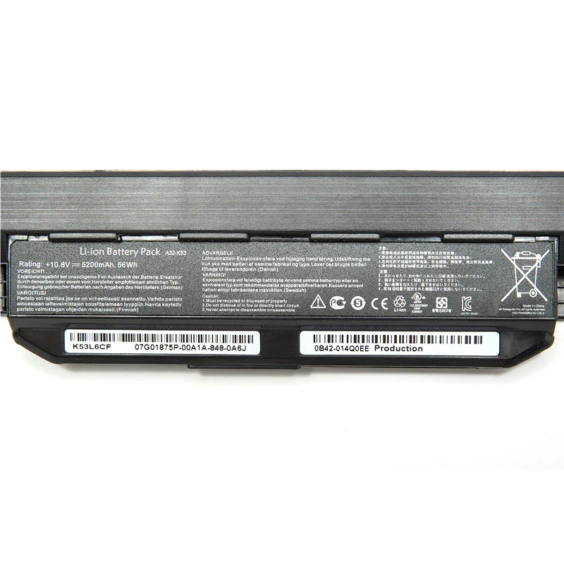 HanGreat Новый аккумулятор для ноутбука Asus A32 K53 A42 A31 A41 A43 A53 K43 K53S X43 X44 X53 X54 X84 X53SV X53U