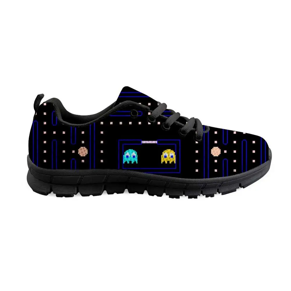 LMYD5304BAQ WHEREISART Новая обувь мужской Pacman Ретро видео игры печати Спортивная Для мужчин светильник Повседневное Tenis обувь для Для Мужчин Весенняя мужская обувь - Цвет: LMYD5304BAQ