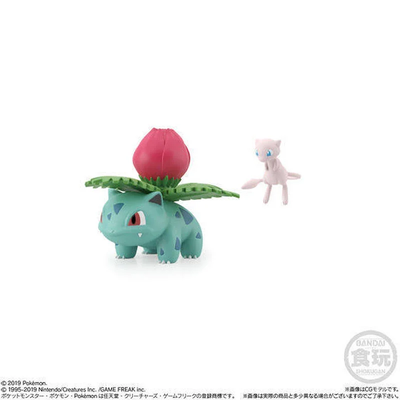 Оригинальные игрушки Bandai гасяпон масштаб покемона мир канато область Юань