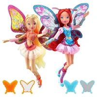 believix fairylovix fairy rainbow colorful girl doll action figures fairy bloom dolls with classic toys for girl xmas gift