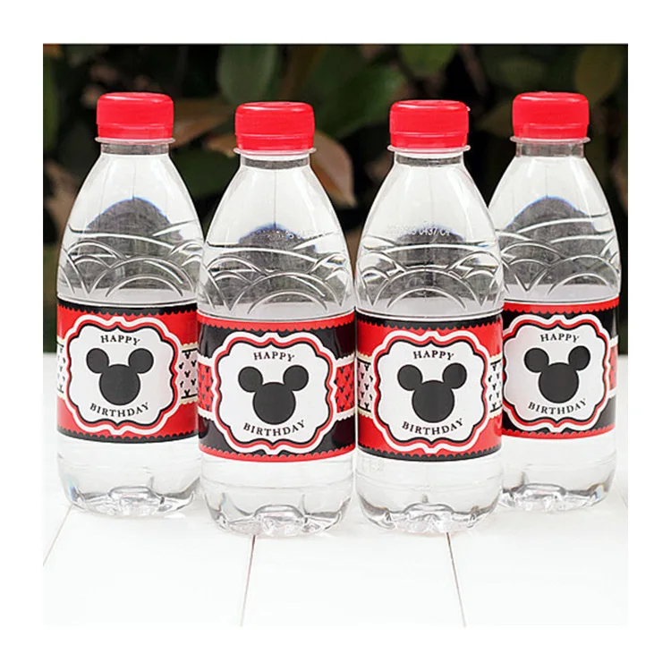 Бутылочка для воды на тему Диснея принцессы Микки Минни 6 шт./компл. | Дом и сад