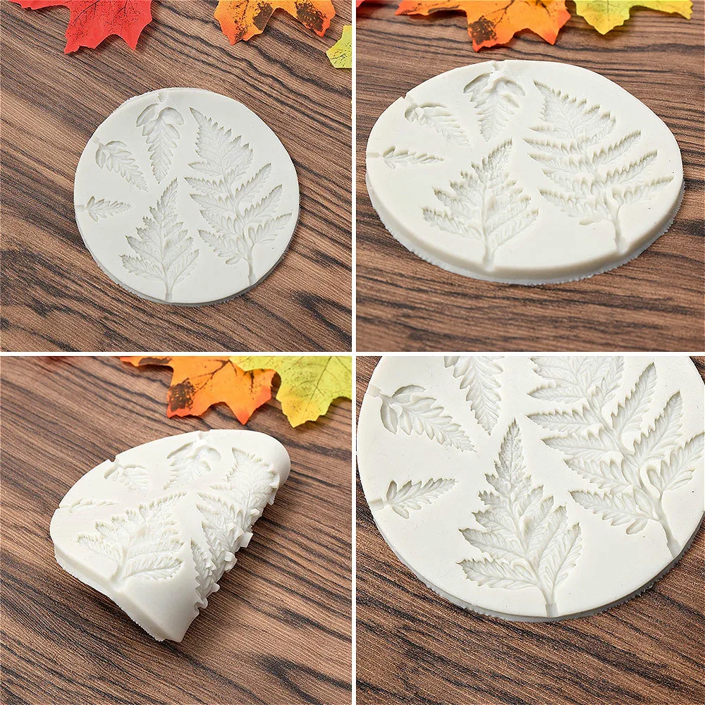

Mimosa Leaf Silicone Mold Diy Fondant Cake Decorating Tools Cookies Chocolate Mold Baking Pastry Kitchen Accessories
