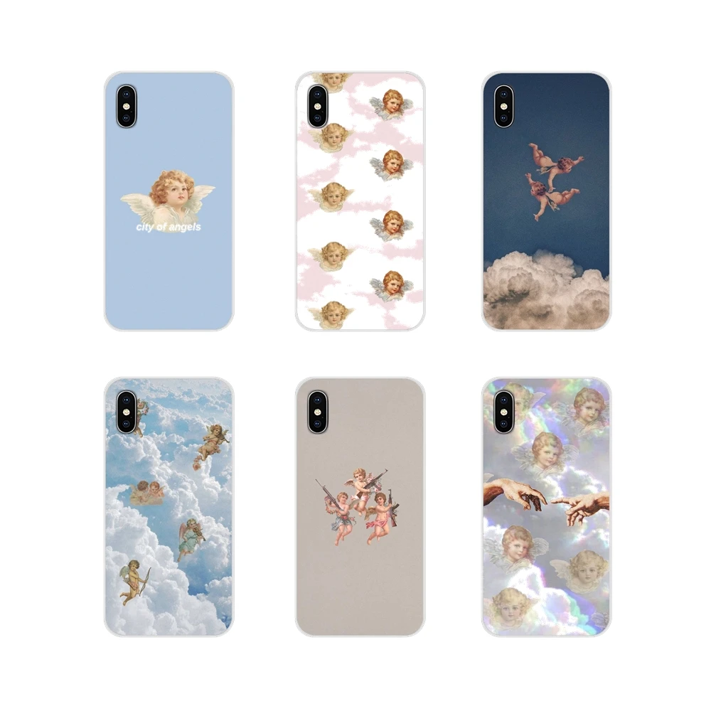 Аксессуары чехлы для телефонов Чехлы с ангелами в эстетике Xiaomi Mi4 Mi5 Mi5S Mi6 Mi A1 A2 A3 5X