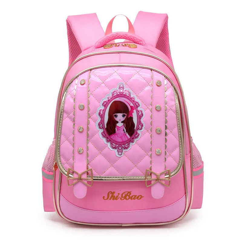 Primary Schoolbags for Girls Princess Children Backpack School Bags Orthopedic Waterproof BookBags Kids Mochila Infantil Escolar