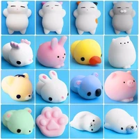 10 60 pcs mochi squishy toys squishies fidget toys gifts for party favors for kids mini supper cute animals stress relief toy