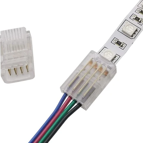Соединитель для светодиодной ленты, 2/3/4/2835 pin, RGB, RGBW, CCT, 3528, 5050