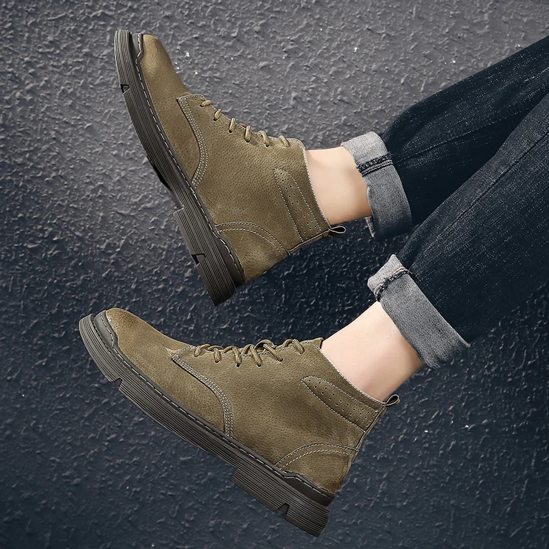 

Mens Casual Shoes Hot Sale Casual Shoes Men Leather Sport Hot Sneakers Boots Men's Mens Sports For Male Shoe Fashion Loafers
