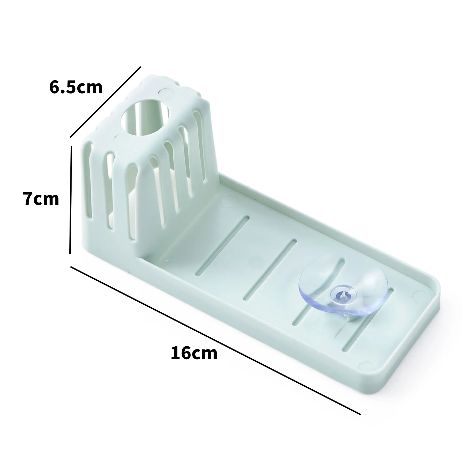 

Kitchen Suction Cup Sink Drain Rack Sponge Storage Holder Kitchen Sink Soap Rack Drainer Rack Bathroom Accessories Organizer
