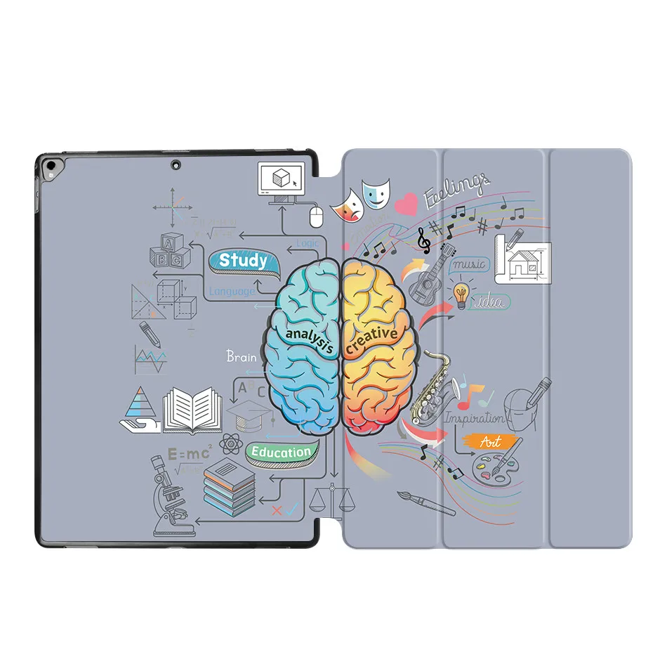 MTT чехол с граффити для iPad Pro 12,9 '' из искусственной кожи Магнитный Флип защитный чехол для планшета умный чехол Авто Режим сна/пробуждения - Цвет: IP09