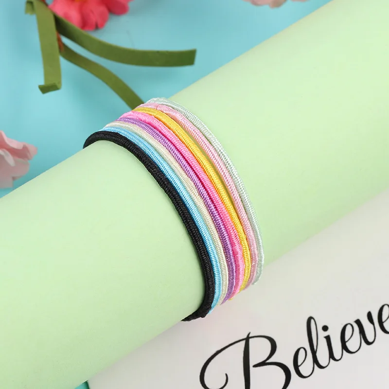 Резинка для волос нейлоновая 3 см 100 шт./лот | Детская одежда и обувь