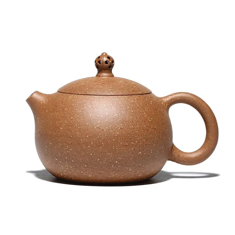 

Yixing Zisha coarse sand colorful section Xishi Zisha teapot is handmade by yuzhongsha Qiangji people