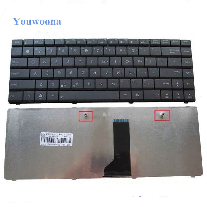 Новая клавиатура для ноутбука Asus X43B K43TA X43U K43BY K43T K43U K43BR X43BE