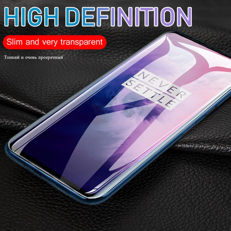 100D передний Задний защитный Гидрогелевая пленка для Oneplus 7T 7 Pro 6 6T 5 5T полное