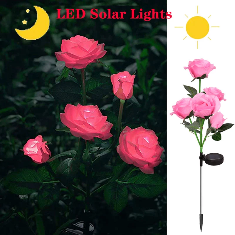 

Светодиодный светильник на солнечной батарее для сада или двора