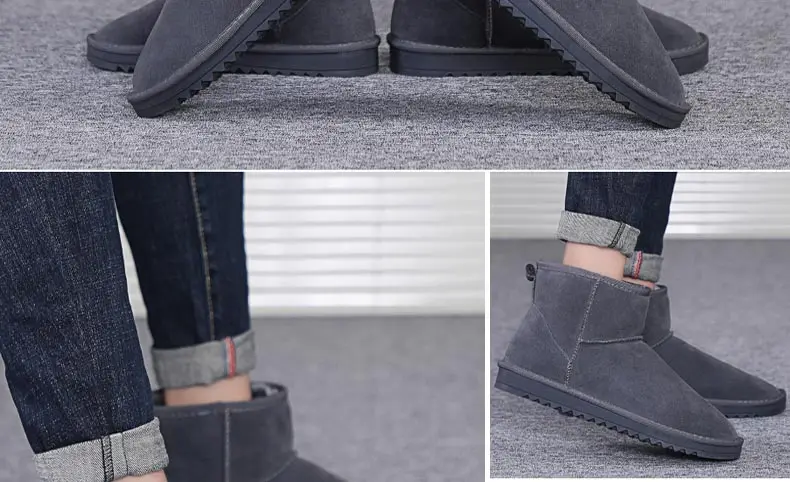 Мужские зимние ботинки; Botas De Nieve Bota Neve; зимние ботинки; Kar Botu Botines Hombre; Мужская обувь; ботинки с высоким берцем; ботильоны унисекс