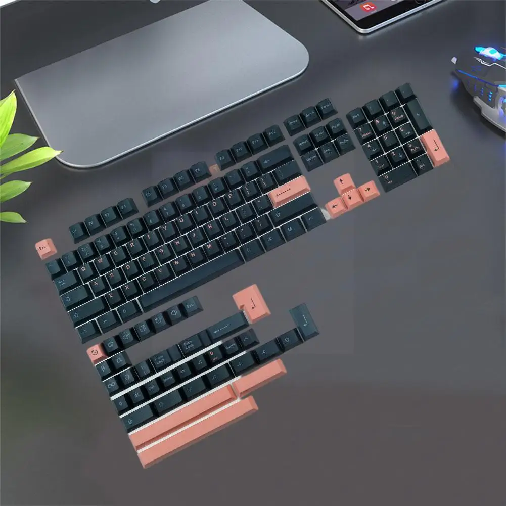 

146 keys Keycaps PBT Dye Sublimation Caps For ISO ANSI Mechanical Keyboard Profile Keys GMK Keycaps Caps Y8T1