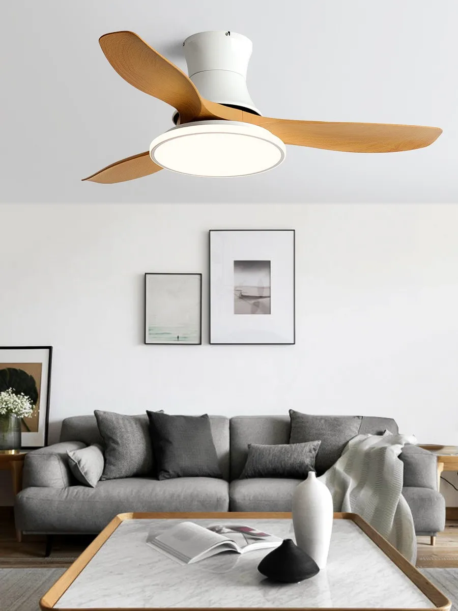 Потолочный большой потолочный вентилятор светильник люстра со встроенным