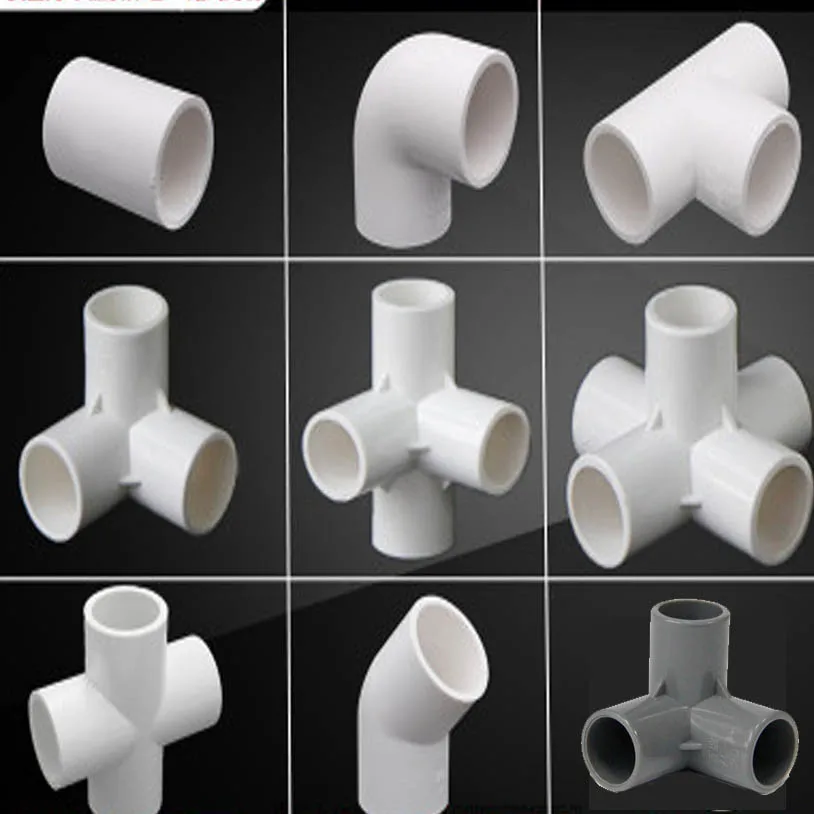 Соединение трубы из ПВХ различных форм с внутренним диаметром 2 см DIY рамы