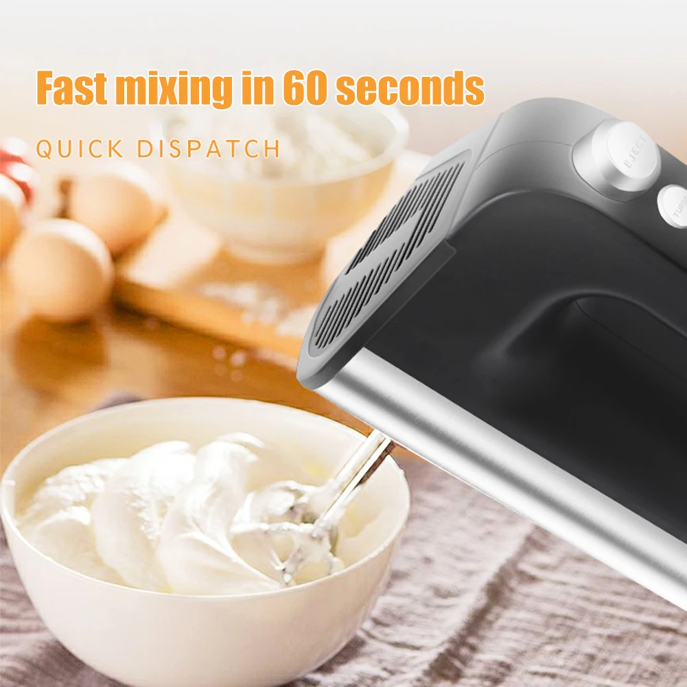 200 Вт Электрический 5 Скорость Еда блендер миксер для теста на ручной