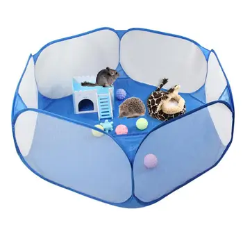 Pet Playpen Portable fashion Open Indoor / Outdoor Small Animal Cage Game Playground Fence for Hamster Guinea- Pigs 3