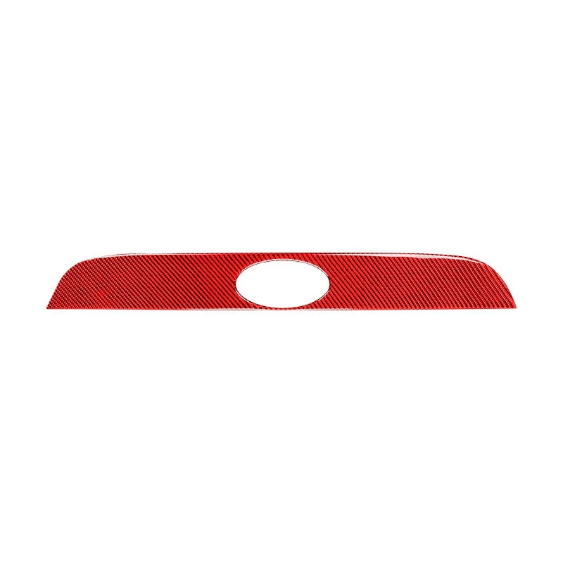 

for Subaru BRZ Toyota 86 Carbon Fiber Rear Car Tail Label Trim Strip Car Exterior Sticker Accessories