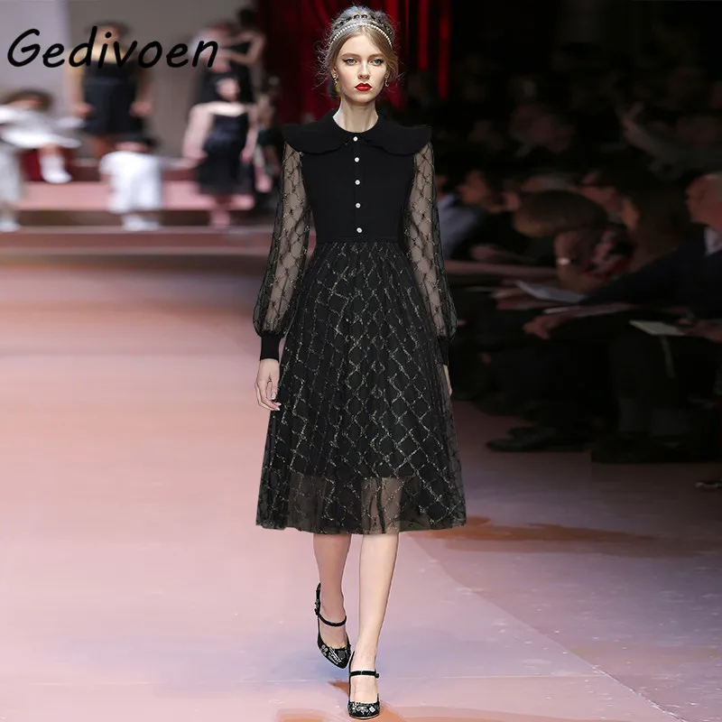 

Dedivoen Новый 2021 Женская летняя обувь, модный дизайн, с воротником в стиле «Питер Пэн» натуральное женское платье из искусственного волокна