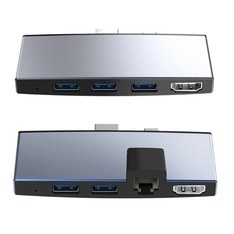 

USB-Док-станция Rocketek, 6 в 1, USB 3,0, 4K, HDMI
