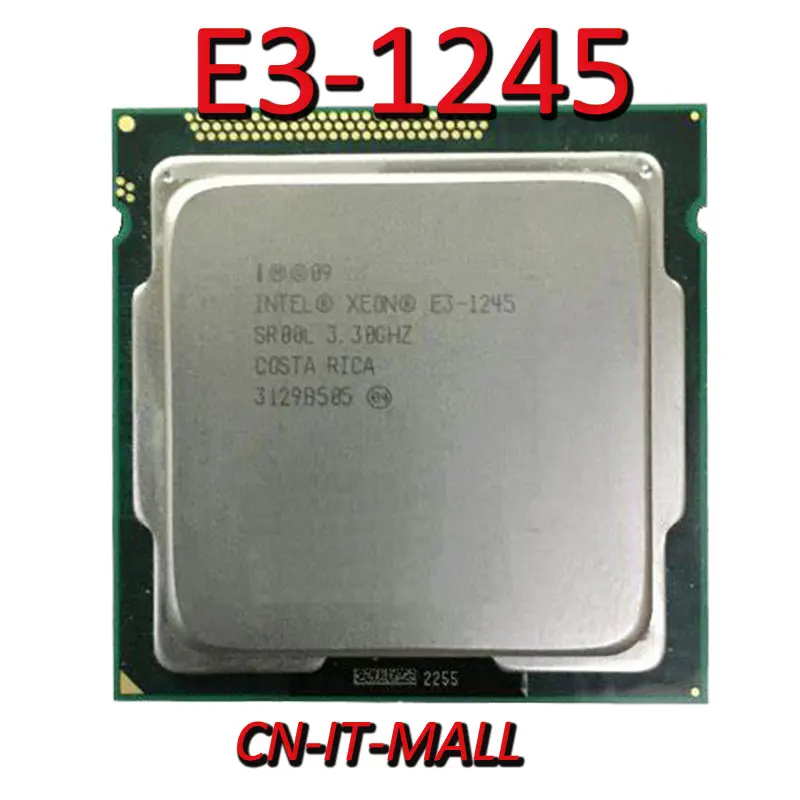 

Intel Xeon E3-1245 CPU 3.3GHz 8M 4 Core 8 Threads LGA1155 Processor