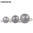 10 шт.лот рыболовные пули 3-12 г круговой грузила из высокоуглеродистой стали с зажимом джиг-головка джиг для морских рыболовных снастей