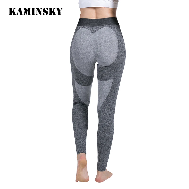 Женские пикантные укороченные Леггинсы Kaminsky с высокой талией эластичные