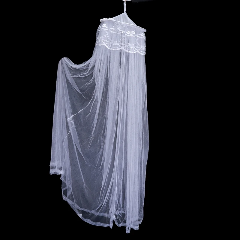 Новинка детская круглая кружевная кроватка для насекомых покрытая сеткой