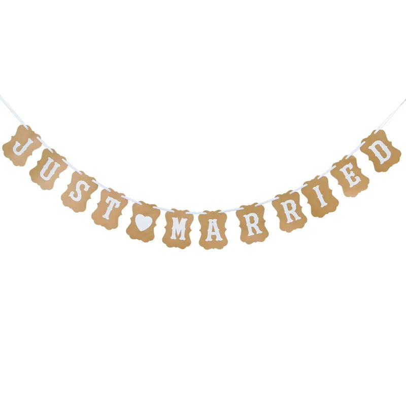 Лидер продаж милая винтажная гирлянда для свадебной вечеринки украшение