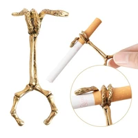 creative cigarette holder smoking metal ring rack snake shape smoke carrier women men smoking accessories gifts