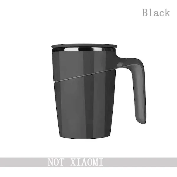 Not xiaomi Black Xiaomi защита от брызг 304 Magic Fiu Нескользящая присоска заливная чашка 470 мл нержавеющая инновация не двойная изоляция ABS 35 - Цвет: Not xiaomi Black