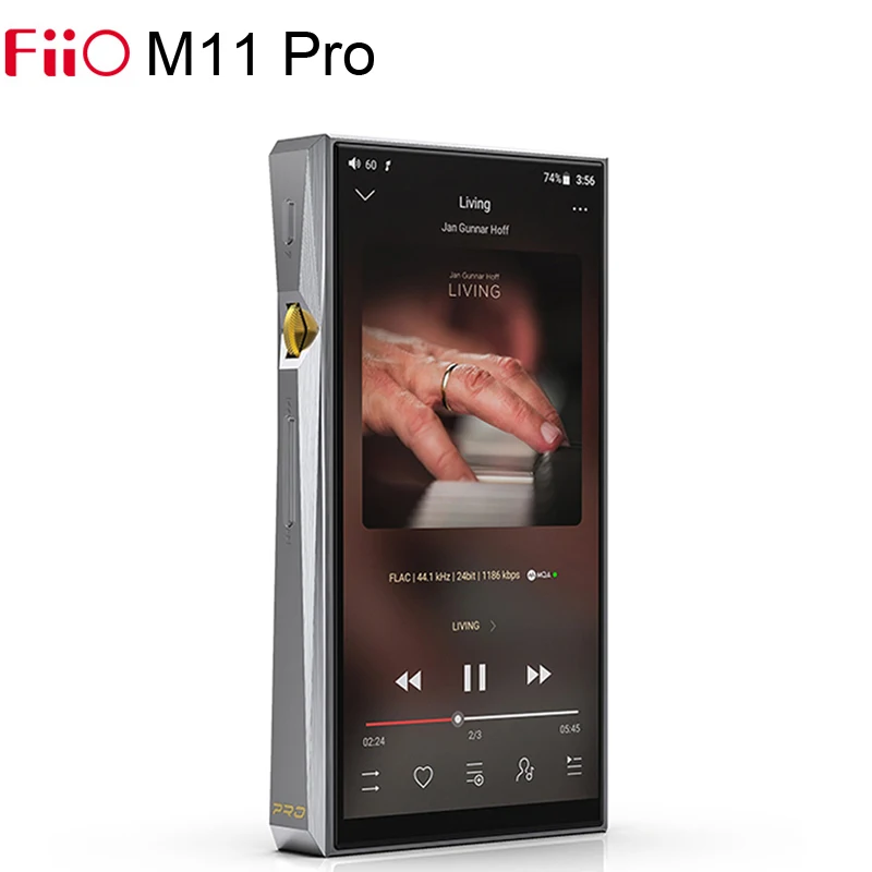 FiiO M11 Pro Stainless Steel limited edition Hi Res Music Player AK4497EQ*2/THX AAA 78/Support MQA/atpX HD/LDAC/Bluetooth/DSD256|MP3-плееры| |