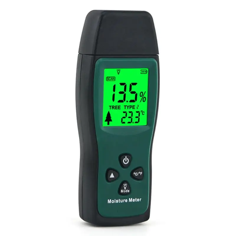

Digital Wood Moisture Meter Humidity Tester Timber Damp Detector LCD Display