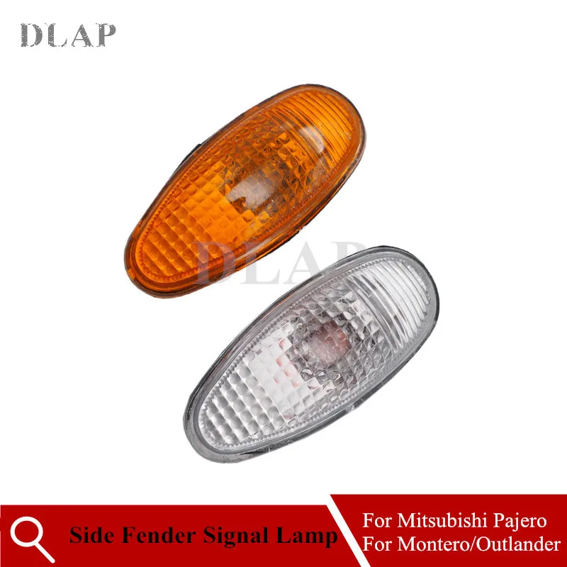 Auto Side Fender Signal Lamp For Mitsubishi Outlander Pajero Montero Lancer MR522027 Left=Right With Bulb | Автомобили и