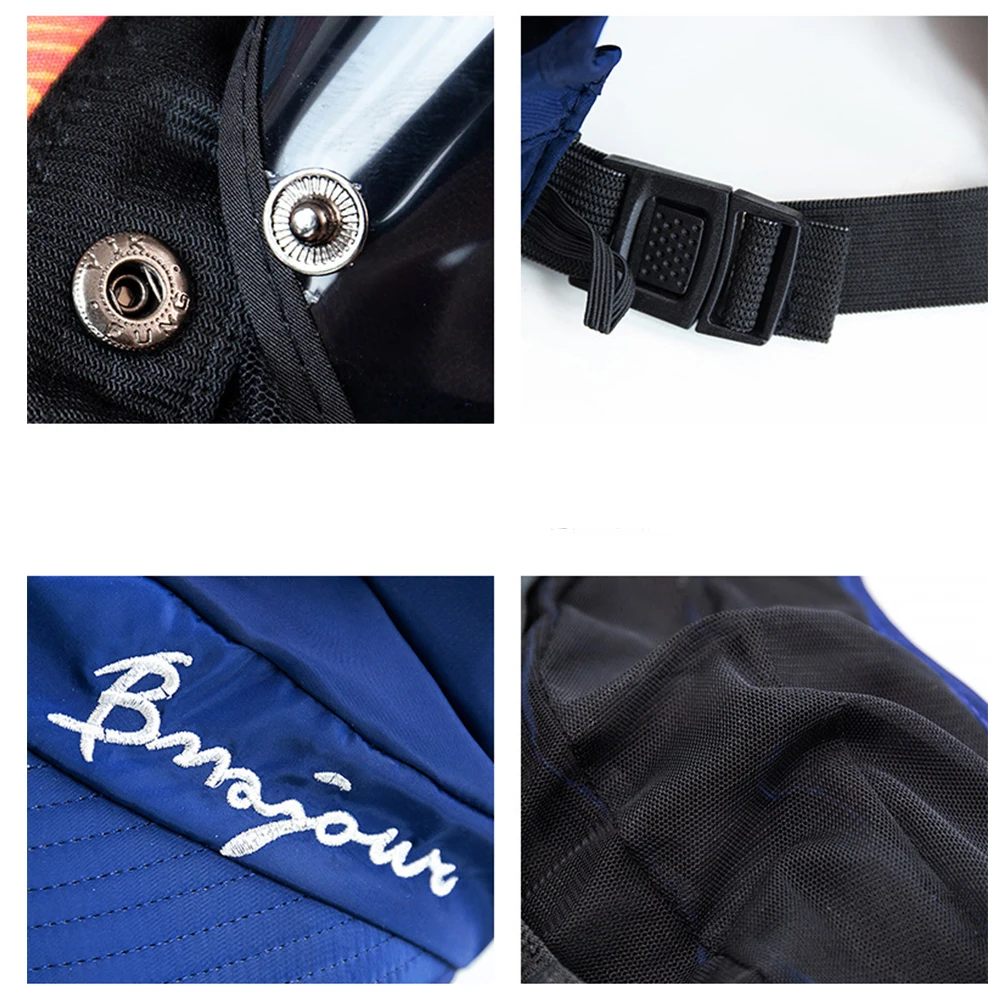 Кепка унисекс для женщин и мужчин Солнцезащитная уличная двухслойная шляпа