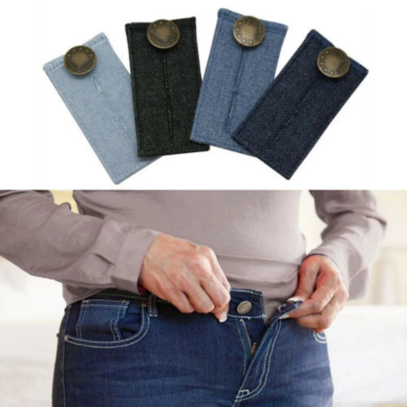 4 × джинсовые пуговицы удлинитель пояса брюки расширитель талии для воротника