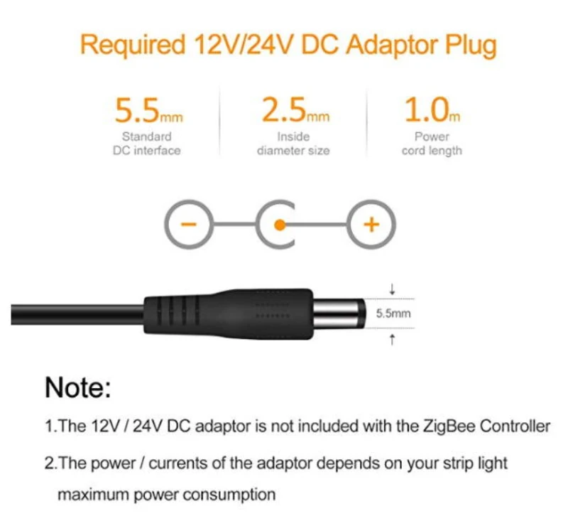 GLEDOPTO RGB+ CCT светодиодный контроллер Zigbee 1D/2ID версия UK ZIGBEE RGBCCT модули автоматизации smartThings для умного дома