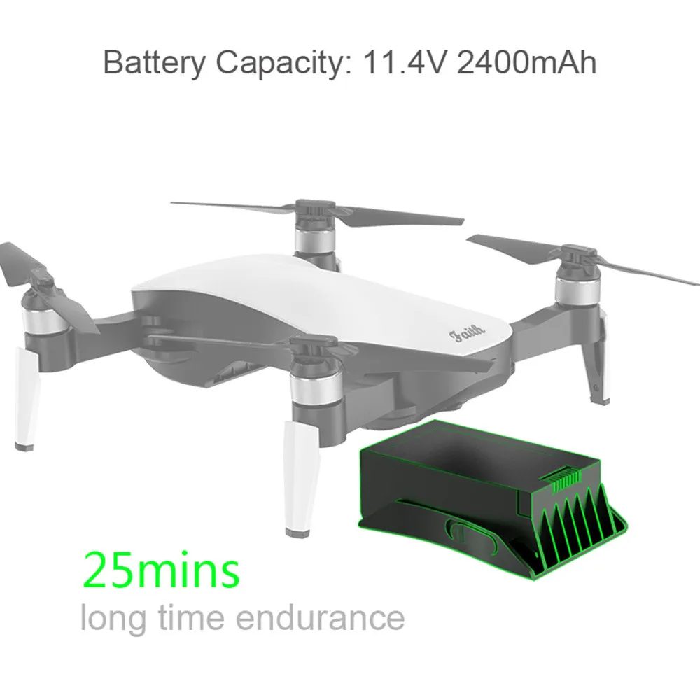 GPS-Дрон CFLY Faith JJR/C X12 детали для двигателя дрона корпус 4K аккумулятор шарнирной