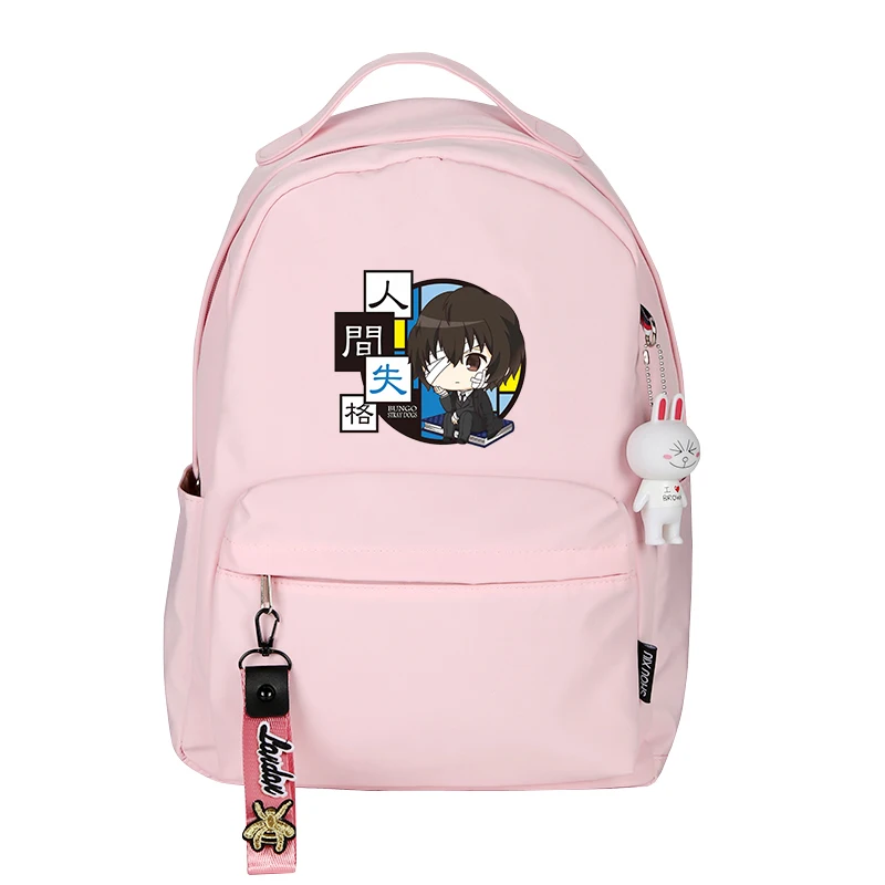 Bungo Stray Dogs Kawaii школьные сумки для девочек маленький дорожный рюкзак аниме книжная