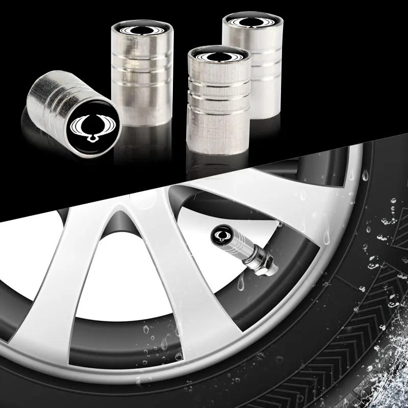 4 шт. круглые металлические клапаны для автомобильных шин SsangYong Actyon Kyron Korando Rexton