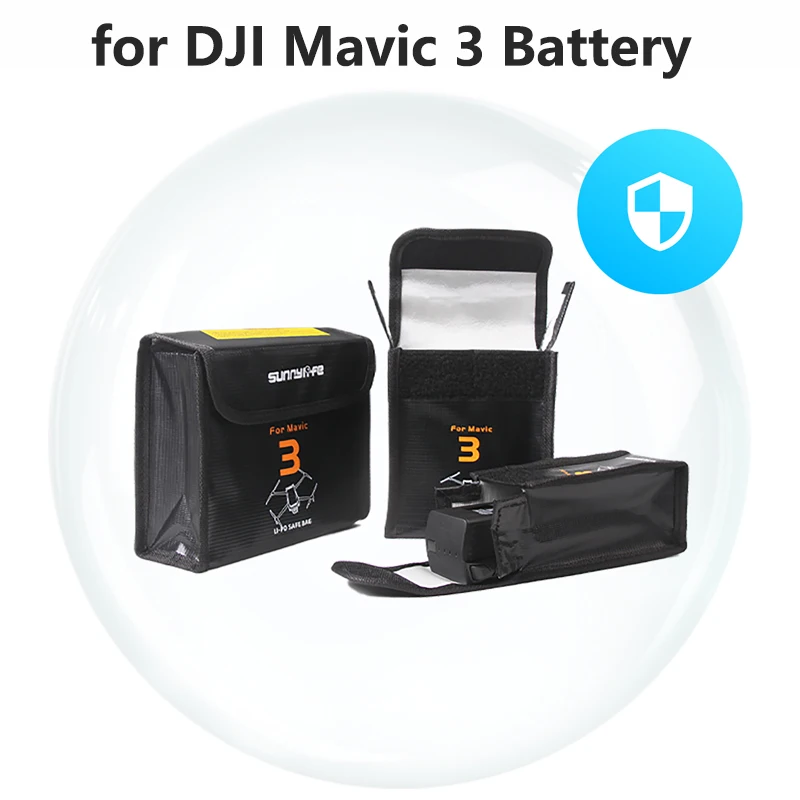 

Для DJI Mavic 3 Взрывозащищенная безопасная сумка для батареи термостойкая Защитная сумка для хранения для DJI Mavic 3 Cine аксессуары для дрона