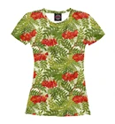 Футболка женская Рябина (Цветы)