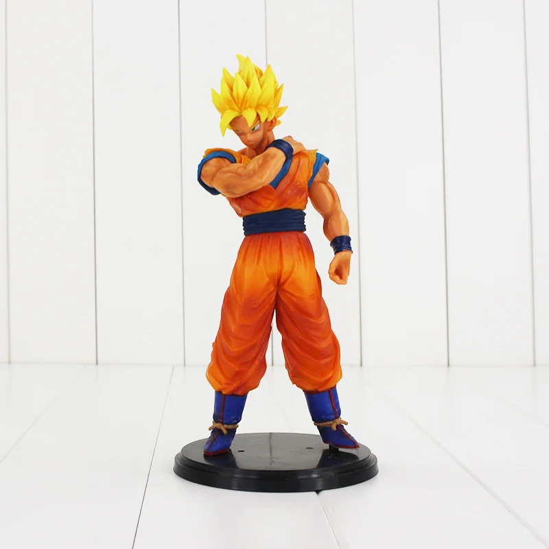 18cm-B-opp bag Dragon Ball Z Goku фигурка из ПВХ Коллекционная модель игрушки Аниме Супер Saiyan сон Гохан Zamasu фигурка броли игрушки для детей - Цвет: 18cm-B-opp bag