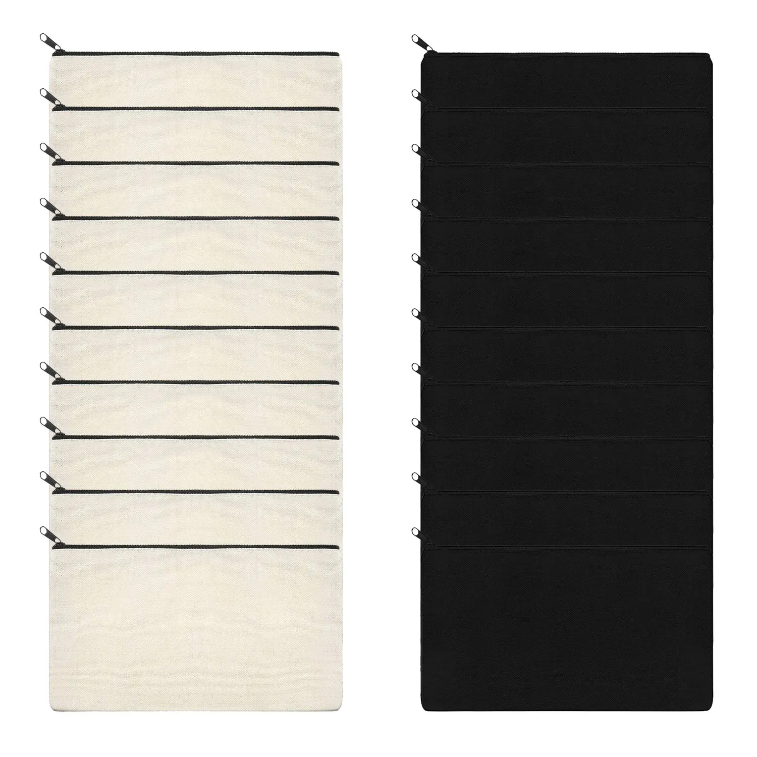 Холщовые сумки на молнии многофункциональные пустые мешочки сделай сам для